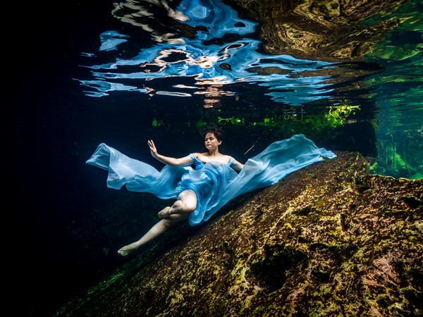Cenote Portraits Underwater9
